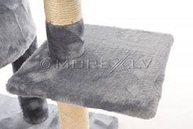 kates - KMB004A katės namas - draskyklė, pilka (Grey) - 6 nuotrauka