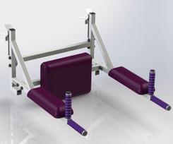 sanro sports - Gimnastikos sienelė SANRO GT-2 balta (White), 240x72cm - 6 nuotrauka