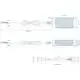 dc laidas 4 -  Teltonika - PR318EUA - EU power supply, 130W (AC/DC Power supply EU Plug 48V 1.3A 15 - 2 nuotrauka
