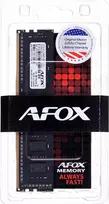 operatyvioji atmintis - AFOX DDR4 16GB 3200MHZ MICRON CHIP CL22 XMP2 - 2 nuotrauka