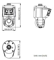 ip kamera - Hikvision TandemVu PTZ DS-2SE4C425MWG-E/26(F0) 3.7MP - 4 nuotrauka