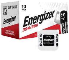laikrodziu baterijos - Energizer 394/380 Sidabro Oksidas (Silver Oxide) 1.55V, 1 vnt. - 2 nuotrauka