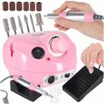 pedikiuro freza - RoGer Professional Electric Nail Drill, rožinė (Pink) - 1 nuotrauka