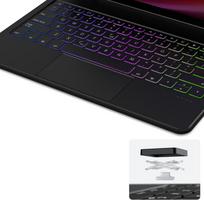 klaviatura samsung deklas - Dux Ducis Keyboard (MK Series) Case with Bluetooth Keyboard for Samsung Galaxy Tab S9+ / S8+ / S7+ - 6 nuotrauka