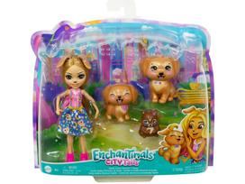 voveraites - Mattel Enchantimals Gerika Golden Retriever & Family lėlė, ZA5088, 15 cm, įvairių spalvų - 2 nuotrauka