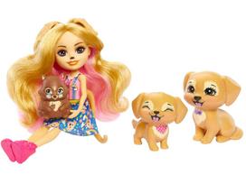 voveraites - Mattel Enchantimals Gerika Golden Retriever & Family lėlė, ZA5088, 15 cm, įvairių spalvų - 7 nuotrauka