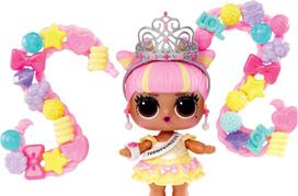 lol leles - Lėlė su priedais L.O.L. Surprise! Hair Beads Salon, 8 cm - 8 nuotrauka