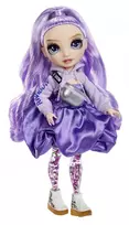 rainbow high leles 28 - Lėlė su priedais MGA Rainbow High Sparkle & Shine Viola, 28 cm - 7 nuotrauka
