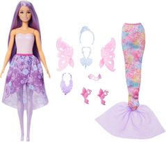 lele barbe pigu.lt - Lėlė su priedais Mattel Barbie Fantasy Fashion, 29 cm - 7 nuotrauka