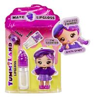 yummiland - Lėlė - figūrėlė, su priedais MGA Yummiland Lipgloss Rory Blueberry 120766, 9 cm - 12 nuotrauka