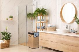 skalbiniu deze - Skalbinių dėžė G21 63555156, 72 l, rotango (Rattan) - 2 nuotrauka