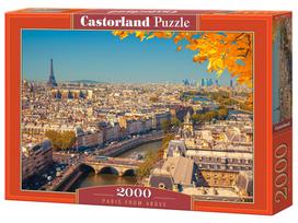 puzzle 2000 - Castorland Paris from Above, 2000 det. - 2 nuotrauka