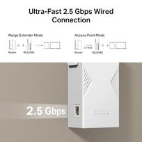 rj 45 - TP-Link RE235BE BE3600 Wi-Fi 7 Range Extender Balta (White) - 10 nuotrauka