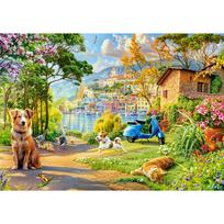 puzzle castorland - Castorland Lake Path 54305, 500 det. - 2 nuotrauka