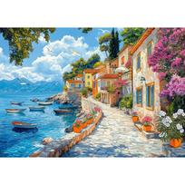 puzzle castorland - Castorland Mediterranean Walk 54220, 500 det. - 2 nuotrauka