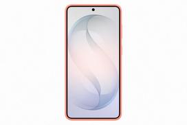 magnetas telefono - Dėklas Samsung Galaxy S26+ Silicone Magnet Cover Coral Raudona - 2 nuotrauka