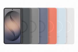 magnetas telefono - Dėklas Samsung Galaxy S26+ Silicone Magnet Cover Coral Raudona - 3 nuotrauka