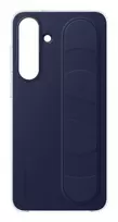 galaxy s25 deklas grip - Samsung Galaxy S25 FE Standing Grip Case - Tamsiai Mėlynas (Dark Blue) - 5 nuotrauka