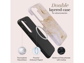 samsung s25 5g - MIO Gold Marble Magsafe Compatible for Samsung S25 Plus 5G - 5 nuotrauka