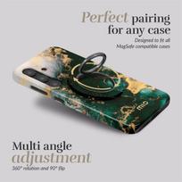 su marmuro - MIO Green Marble Magsafe Case Compatible Ring Holder - 2 nuotrauka