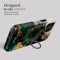 su marmuro - MIO Green Marble Magsafe Case Compatible Ring Holder - 4 nuotrauka