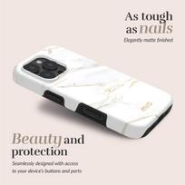 samsung s25 5g - MIO White Marble Magsafe Case Compatible for Samsung S25  5G - 5 nuotrauka