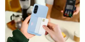samsung galaxy a56 5g deklas - Samsung Card Slot Cover, Galaxy A56, šviesiai mėlynas - Dėklas - 2 nuotrauka