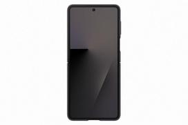 z flip case ring - Samsung Silicone Case with Ring PF766TBEGWW Flip7 (Black) - 3 nuotrauka