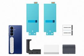 samsung fold - Samsung Clear Grip Case Galaxy Fold7 Transparent QF966CTEGWW - 2 nuotrauka