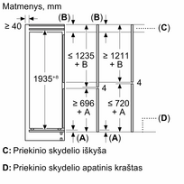 bosch saldytuvas - BOSCH KIN96ADC0 - 4 nuotrauka