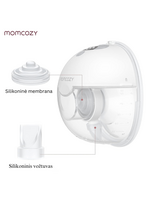 pientraukis - MOMCOZY M5 viengubas nešiojamas belaidis pientraukis - 2 nuotrauka