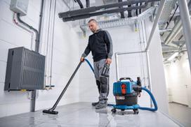 profesionalus dulkiu siurblys - Bosch GAS 18V-12 MC Solo - 1 nuotrauka