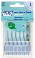 TePe Interdental Brush Extra Soft, 0,6 mm, mėlyni, 6 vnt