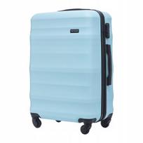Vidutinio Dydžio Lagaminas Wings Abs+ Vulture 24" Šviesiai Mėlynas