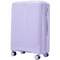 Lagaminas Wings CKT02, S, šviesiai violetinis 55x40x20cm Ryanair ir Wizzair, polipropilenas , TSA spyna