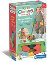 zaislinis dulkiu siurblys - Clementoni Clemmy Sensorinis minkštas dulkių siurblys su kaladėlėmis 17975 - 1 nuotrauka