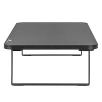 televizoriaus stovas - Maclean MC-933 Monitoriaus/Nešiojamojo kompiuterio stovas, maks. 20 kg, Juodas (Black) - 12 nuotrauka