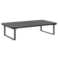 televizoriaus stovas - Maclean MC-933 Monitoriaus/Nešiojamojo kompiuterio stovas, maks. 20 kg, Juodas (Black) - 17 nuotrauka