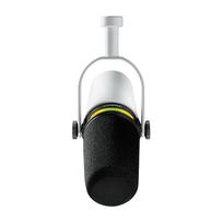 shure mikrofonas - Shure MV7+-W Baltas (White) mikrofonas su XLR/USB-C jungtimi - 3 nuotrauka