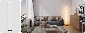 led staline lempa - Govee H8076 Floor Lamp Lite RGBICW, 1000 lm, Wi-Fi/Bluetooth - 2 nuotrauka