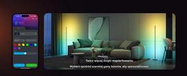 led staline lempa - Govee H8076 Floor Lamp Lite RGBICW, 1000 lm, Wi-Fi/Bluetooth - 5 nuotrauka