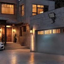 judesio lempute - Maclean MCE442 Solar Lamp LED Spotlight Motion Sensor Floodlight Wall Mount Light Twilight IP44 6W 6 - 10 nuotrauka
