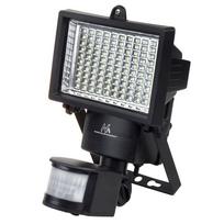 judesio lempute - Maclean MCE442 Solar Lamp LED Spotlight Motion Sensor Floodlight Wall Mount Light Twilight IP44 6W 6 - 13 nuotrauka