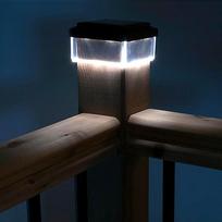 tvora - GreenBlue GB128 LED saulės lempa 100x100 mm, juoda (Black) su prieblandos jutikliu - 11 nuotrauka