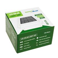 tvora - GreenBlue GB128 LED saulės lempa 100x100 mm, juoda (Black) su prieblandos jutikliu - 16 nuotrauka