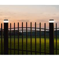 tvora - GreenBlue GB128 LED saulės lempa 100x100 mm, juoda (Black) su prieblandos jutikliu - 17 nuotrauka