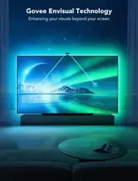 tv led juosta - Govee Envisual TV Backlight T2 RGBIC Wi-Fi/Bluetooth - 8 nuotrauka