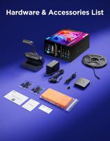 65 coliu tv - Govee TV Backlight 3 Pro 55-65 colių Išmanusis LED foninis apšvietimas RGBIC - 2 nuotrauka