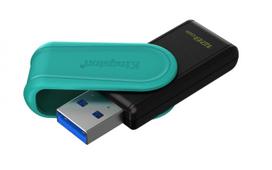 usb atmintukai 128gb senukai - Kingston DataTraveler Exodia S 128GB Black/Turquoise (Juodas/Turkis) - 7 nuotrauka
