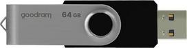 usb 64 gb flash - GOODRAM 64GB UTS2 BLACK USB 2.0 | UTS2-0640K0R11 - 3 nuotrauka